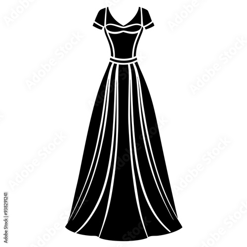 dress on hangers