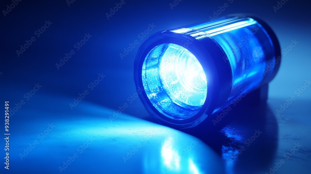 Blue Light Abstract Background. Blue Light Abstract Background.