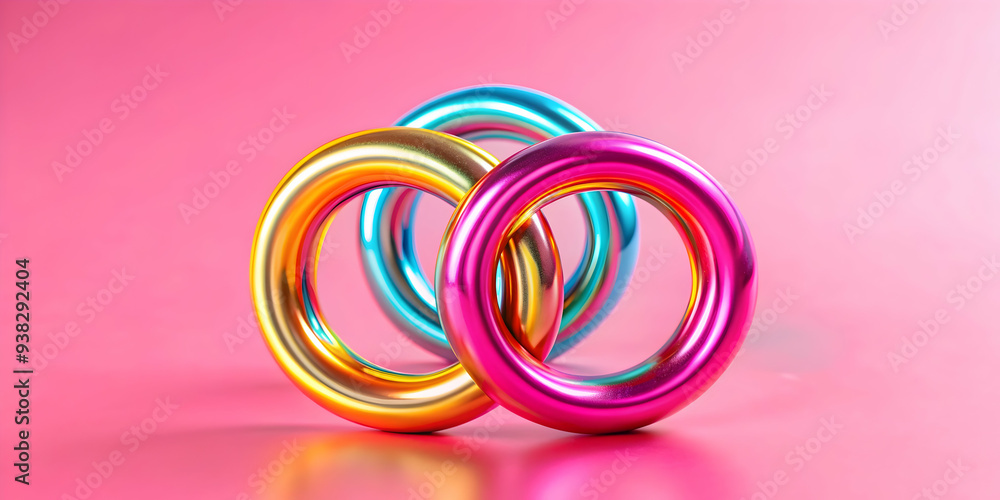 Vibrant Abstract Digital Art of Interlocking Circles Symbolizing Family Diversity. Ideal for Promoting Unity and Inclusivity. Photo Stock Concept. Vibrant Abstract Digital Art of Interlocking Circles Symbolizing Family Diversity. Ideal for Promoting Unity and Inclusivity. Photo Stock Concept.