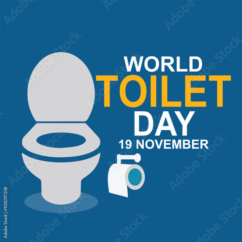 world toilet day vector