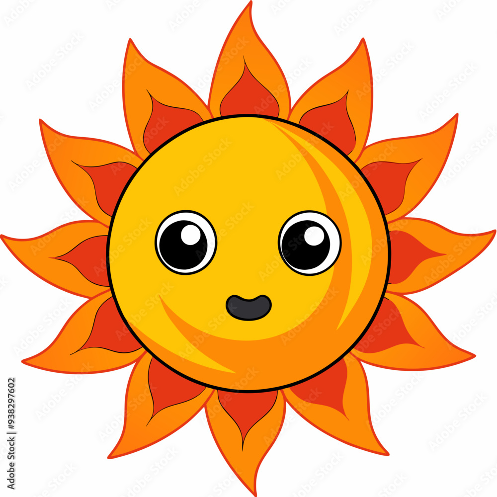 Solar Flare A Molten Being of Devastating Heat Art art vector illustration Solar Flare A Molten Being of Devastating Heat Art art vector illustration
