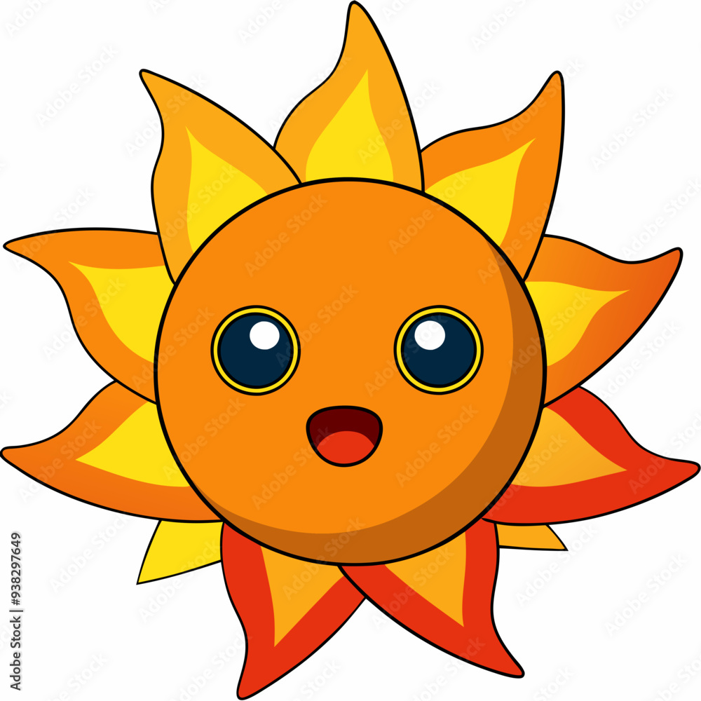 Solar Flare A Molten Being of Devastating Heat Art art vector illustration Solar Flare A Molten Being of Devastating Heat Art art vector illustration