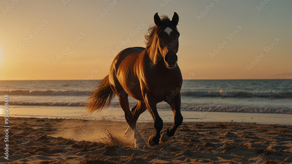 horse running in the sunset (golden hour)
horse running in the sunset (golden hour)