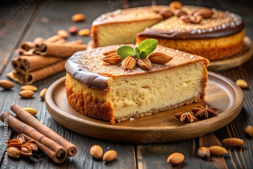 Wallpaper Mural almond cake Torontodigital.ca