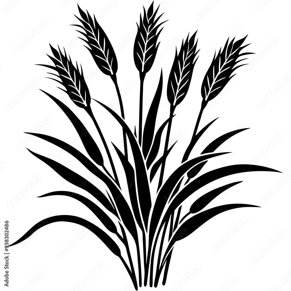 Reed Art art vector illustration Reed Art art vector illustration