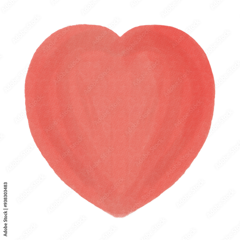 Cute Watercolor Sticker. Clipart. Cute Watercolor Sticker. Clipart.