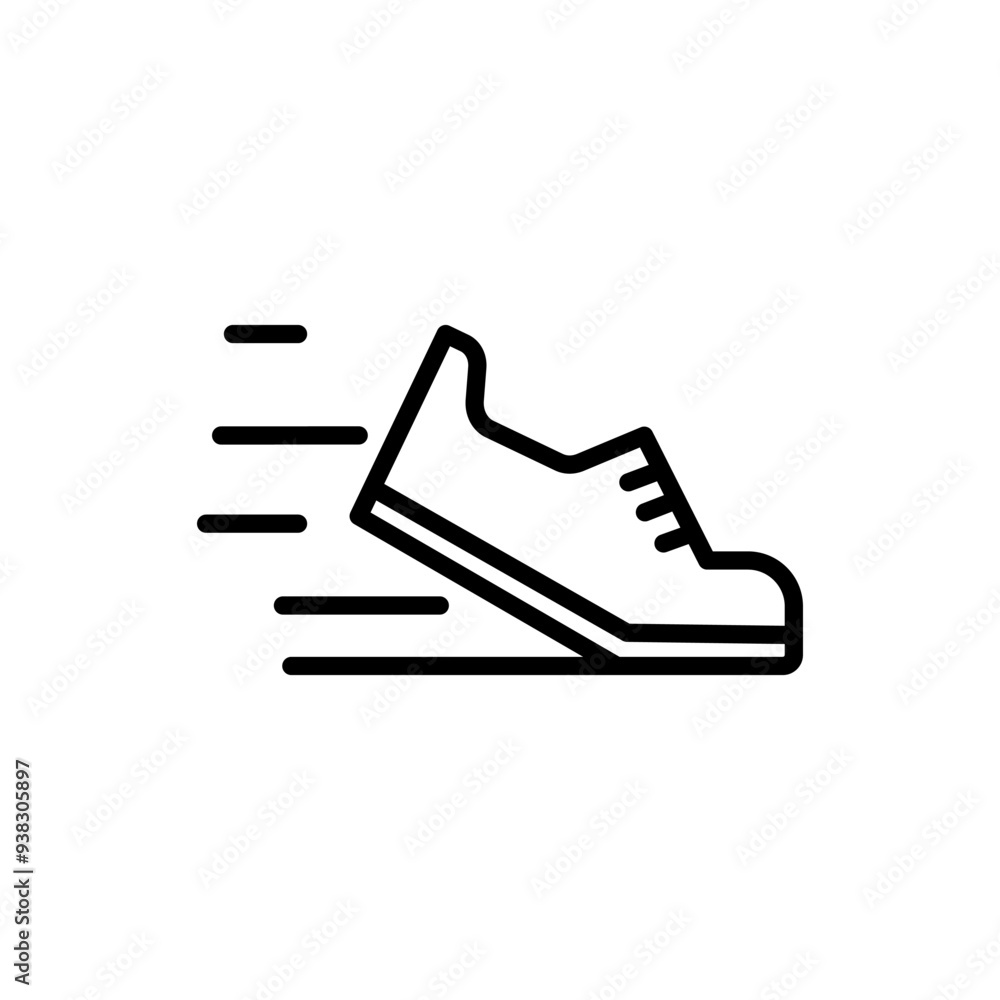 Running shoes icon Running shoes icon