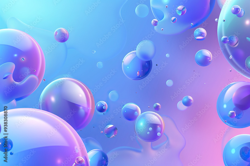 Multiple aqua blue bubbles float in a captivating pattern, showcasing a vibrant and colorfully whimsical display in various shades of majorelle blue. Multiple aqua blue bubbles float in a captivating pattern, showcasing a vibrant and colorfully whimsical display in various shades of majorelle blue.