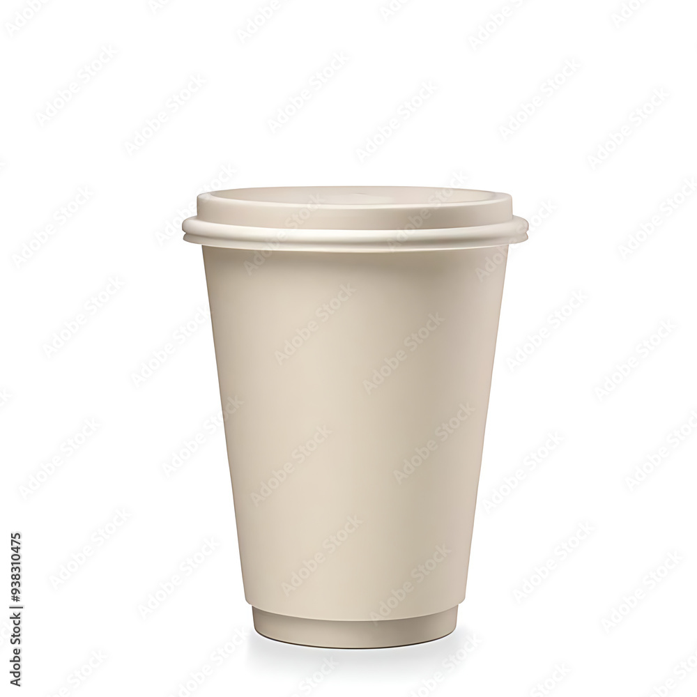 Coffee on white background, coffee to go, coffee take away Coffee on white background, coffee to go, coffee take away
