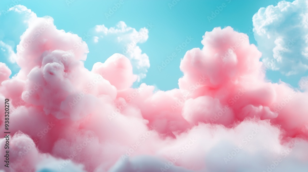 cotton candy background cotton candy background