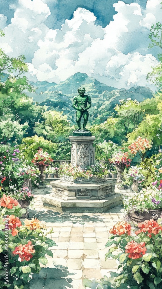 Green Man Garden Centerpiece Paganism Religion Spiritual Symbol Green Man Garden Centerpiece Paganism Religion Spiritual Symbol