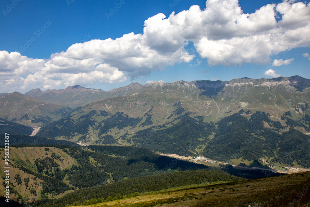 Fototapeta premium landscape in the austrian mountains