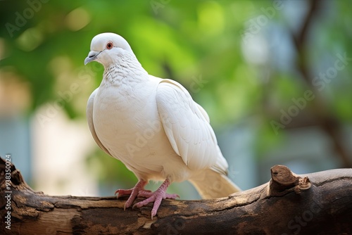 white pigeon or dove
