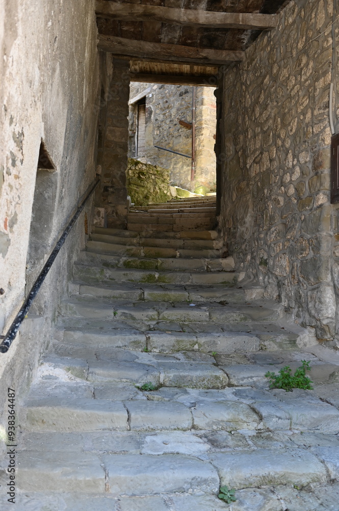 Fototapeta premium Un paesino in Abruzzo