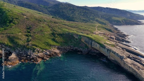 Monte Jaizkibel, punta Biosnar, Hondarribia Gipuzkoa. Stock-9