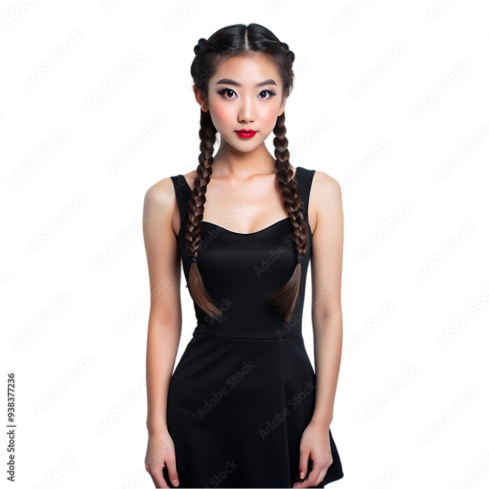 Portrait beautiful young asian woman with shopping bag Portrait beautiful young asian woman with shopping bag