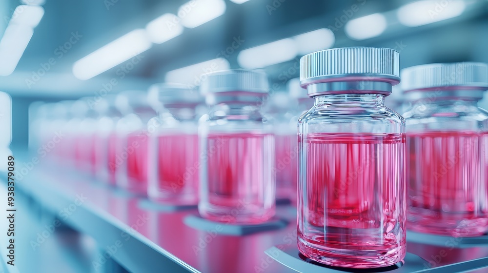 Egg freezing technology, vials and cryogenic storage in a high-tech lab, 3D illustration Egg freezing technology, vials and cryogenic storage in a high-tech lab, 3D illustration