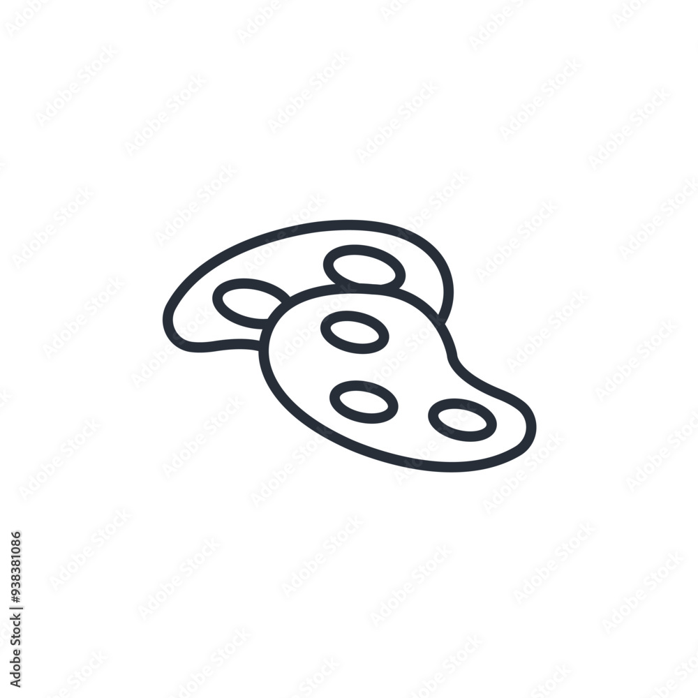 Steak icon. vector.Editable stroke.linear style sign for use web design,logo.Symbol illustration. Steak icon. vector.Editable stroke.linear style sign for use web design,logo.Symbol illustration.