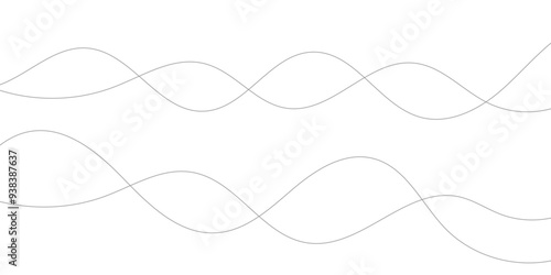 white stroke or lines abstract waves and curves simple vector format wallpaper 