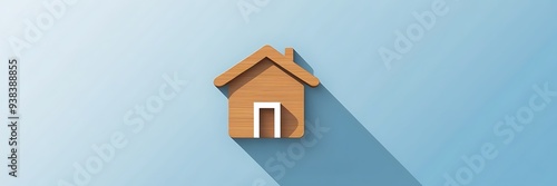 Wallpaper Mural house model concept of property investment and real estate market. Torontodigital.ca