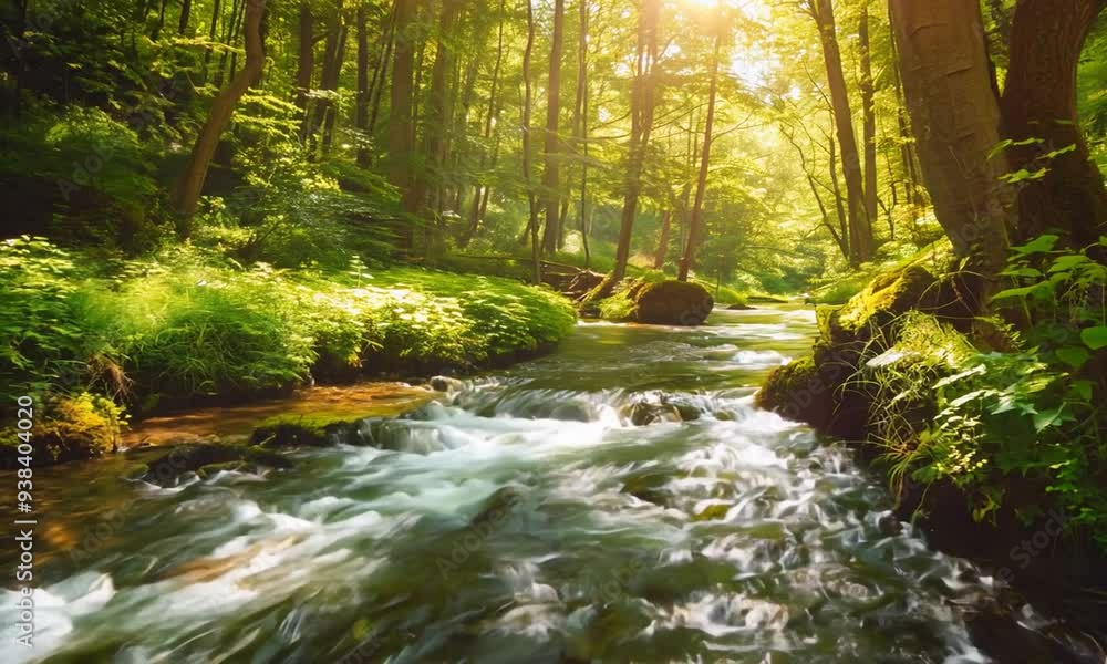 Tranquil Forest Stream Tranquil Forest Stream