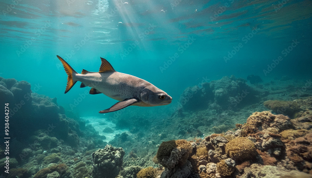 Fototapeta premium fish in the sea