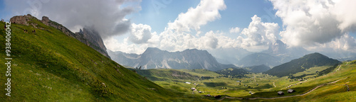 Other side of Seceda panorama