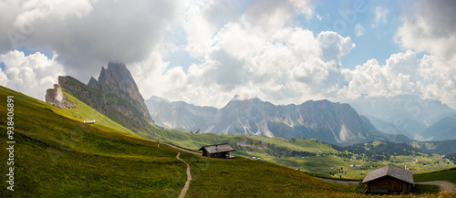 Panorama at Seceda