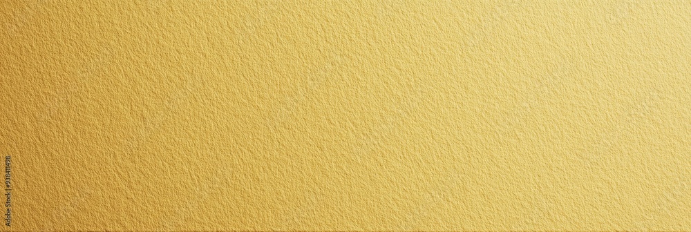 Fototapeta premium Cozy room with a bright yellow textured wall bathed in warm daytime light