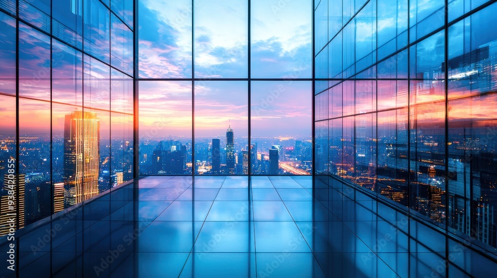 Luxurious product display with a softly illuminated skyline at twilight, evoking sophistication and exclusivity, with ample space for branding. Luxurious product display with a softly illuminated skyline at twilight, evoking sophistication and exclusivity, with ample space for branding.