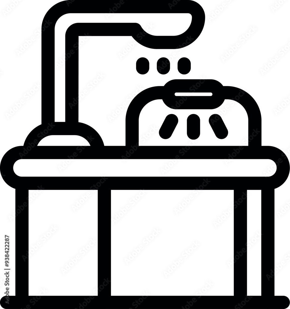 Professional equipment is drying gel polish on nails under a uv lamp in a beauty salon Professional equipment is drying gel polish on nails under a uv lamp in a beauty salon
