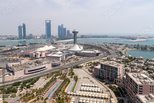 marina mall view from rixos marina Abu Dhabi photo