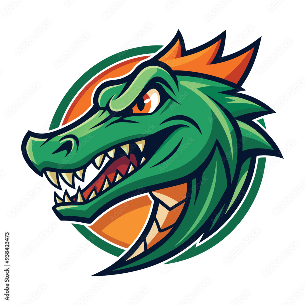 vector crocodile head logo vector crocodile head logo