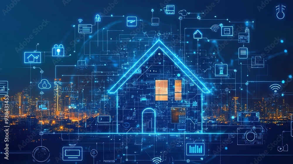Smart home technology with security enhancements Smart home technology with security enhancements