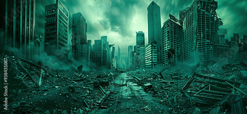 A city after the apocalypse photo