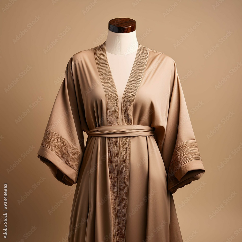 dress on mannequin with plain background dress on mannequin with plain background
