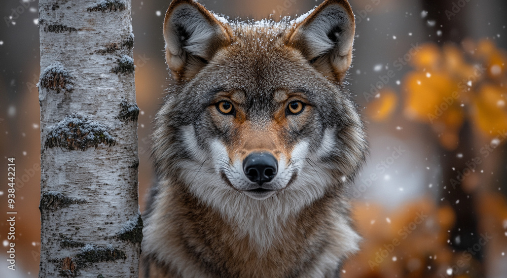 wolf in the forest wolf in the forest