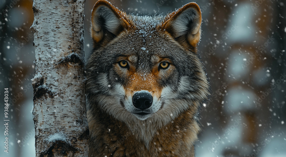Obraz premium wolf in the forest