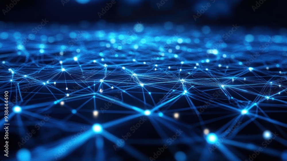 A blue background with many small dots that look like stars. A blue background with many small dots that look like stars.