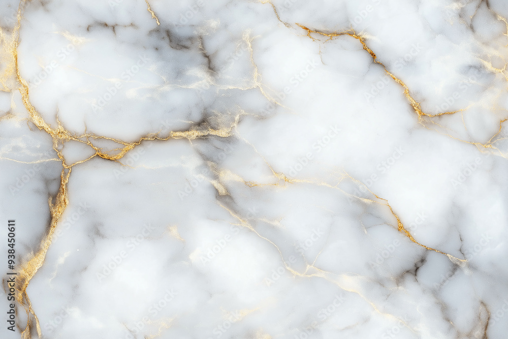 Elegant white and gold marble pattern with fine veins creating a luxurious and timeless look. The seamless design is perfect for sophisticated and classic backgrounds or surfaces. Elegant white and gold marble pattern with fine veins creating a luxurious and timeless look. The seamless design is perfect for sophisticated and classic backgrounds or surfaces.