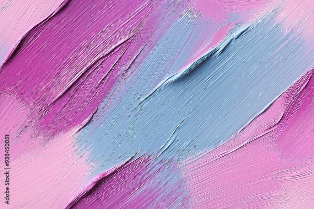 Brushed pink and blue strokes create a soft, abstract pattern. Brushed pink and blue strokes create a soft, abstract pattern.