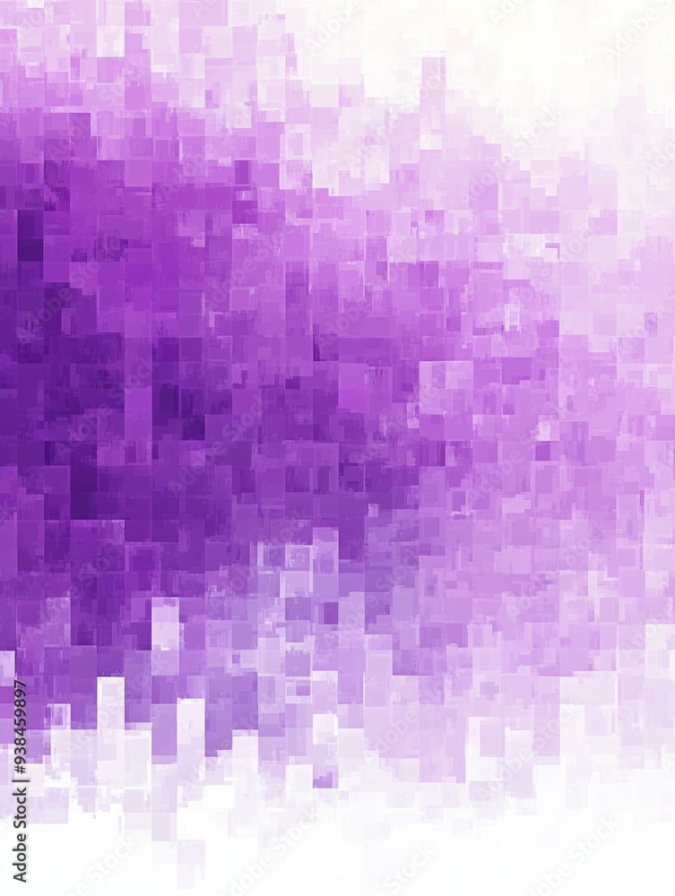 A purple and white background with a simple pixel art-style vector design of an purple gradient A purple and white background with a simple pixel art-style vector design of an purple gradient