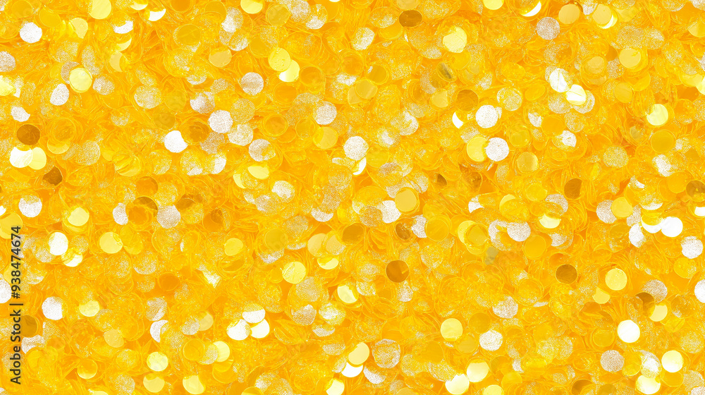 glittering lemon yellow sequin texture with scattered gold and ivory accents, spangle texture, spancole texture glittering lemon yellow sequin texture with scattered gold and ivory accents, spangle texture, spancole texture