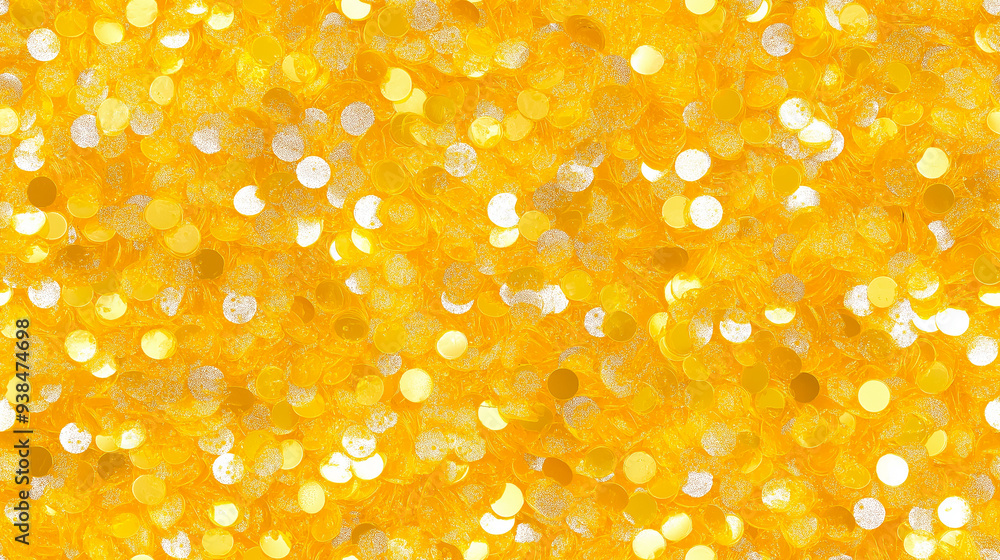 glittering lemon yellow sequin texture with scattered gold and ivory accents, spangle texture, spancole texture glittering lemon yellow sequin texture with scattered gold and ivory accents, spangle texture, spancole texture