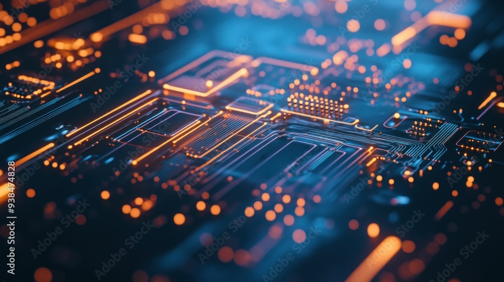 Circuit Board Abstract Circuit Board Abstract