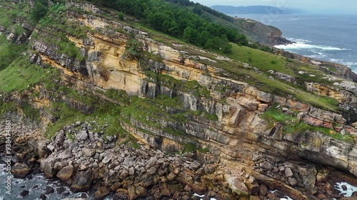 Monte Jaizkibel, Paramoudras Hondarribia Gipuzkoa. Stock-26