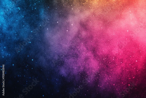 Noisy grey black abstract background. Colorful gradient. Holographic blurred grainy gradient banner background texture , ai