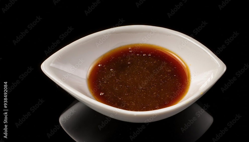 Soy Sauce Dipping Sauce in a Bowl Soy Sauce Dipping Sauce in a Bowl