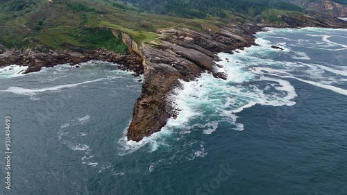 Monte Jaizkibel, punta Biosnar, Hondarribia Gipuzkoa. Stock-34