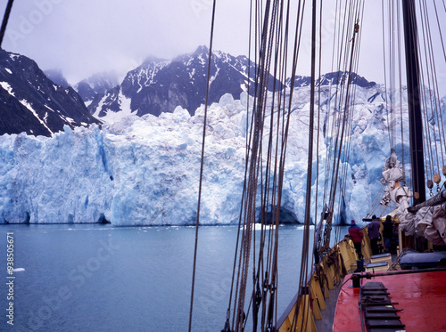 Landscape of Svalbard (Spitsbergen)